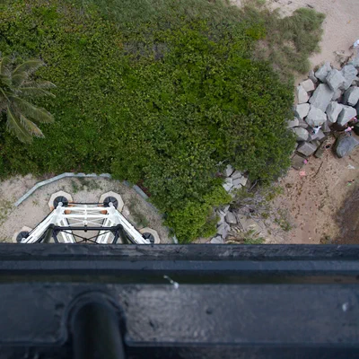 Looking Down
