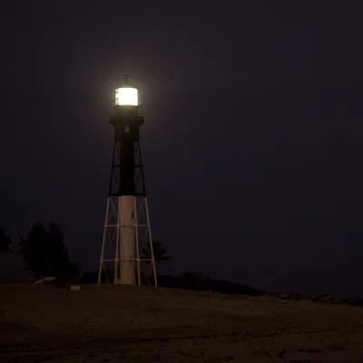 Lighthouse At Night
